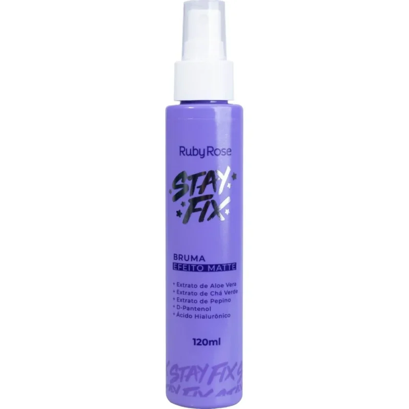 BRUMA FIXADORA MATTE  STAY FIX RUBYROSE - Imagem 2