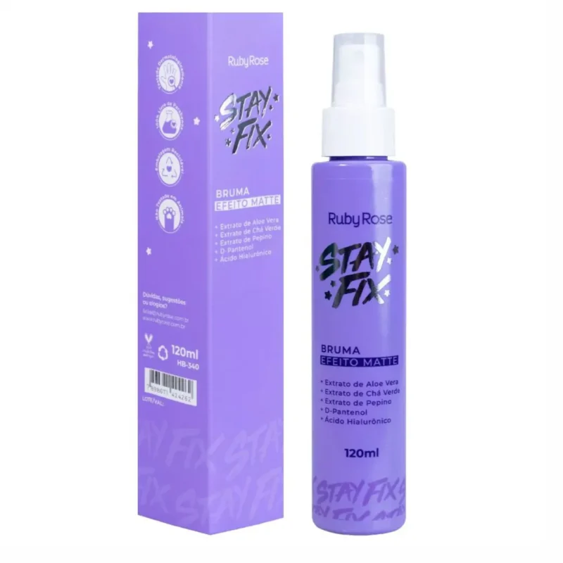 BRUMA FIXADORA MATTE  STAY FIX RUBYROSE