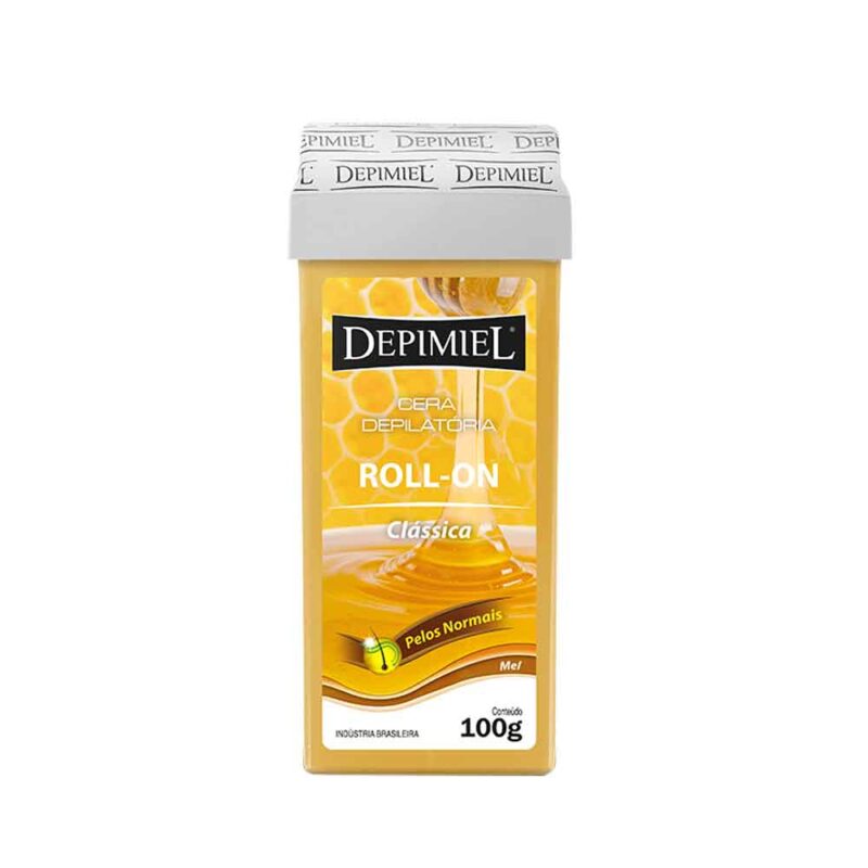CERA DEPILATORIA ROLL ON DEPIMIEL CLASSICA 100G - Imagem 2