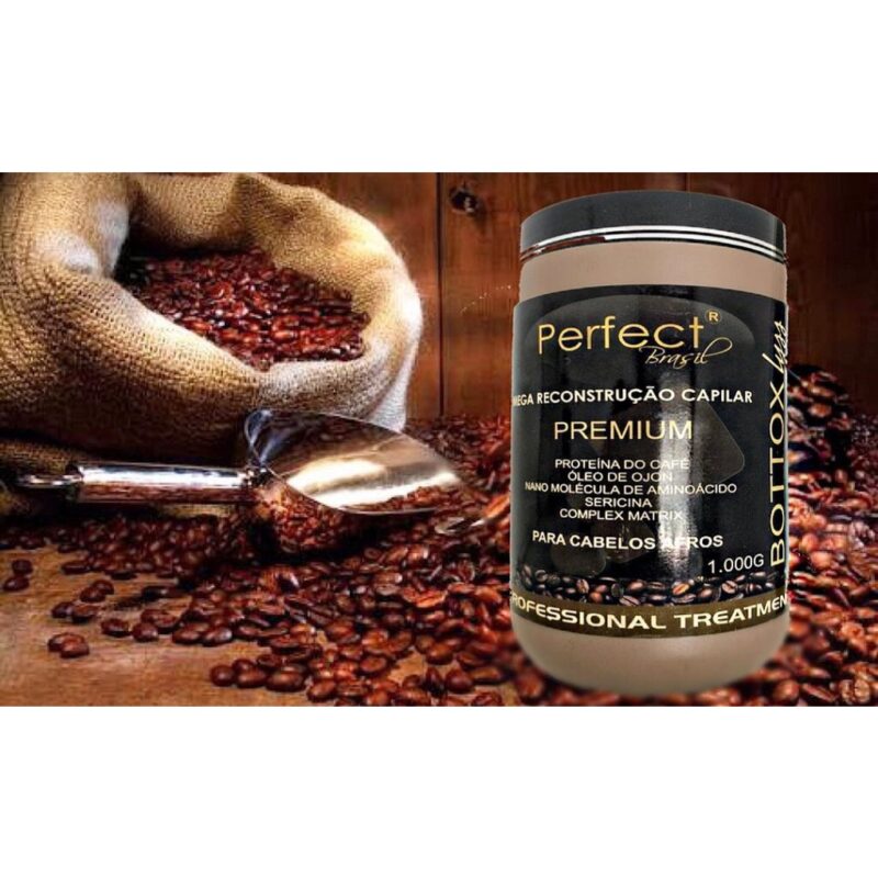 BOTOX PERFECT PREMIUM PARA CABELOS AFROS 1KG - Imagem 2