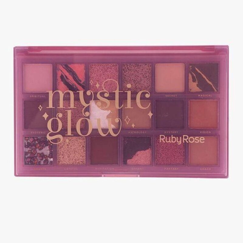 PALETA DE SOMBRA RUBY ROSE MYSTIC GLOW - Imagem 2