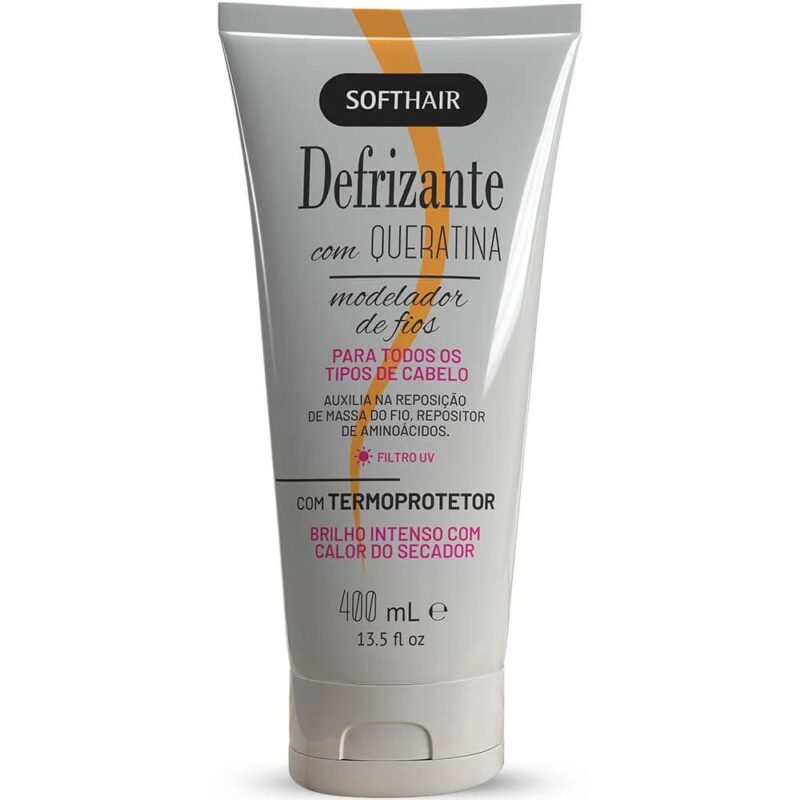 Defrizante com Queratina Soft Hair 400ml