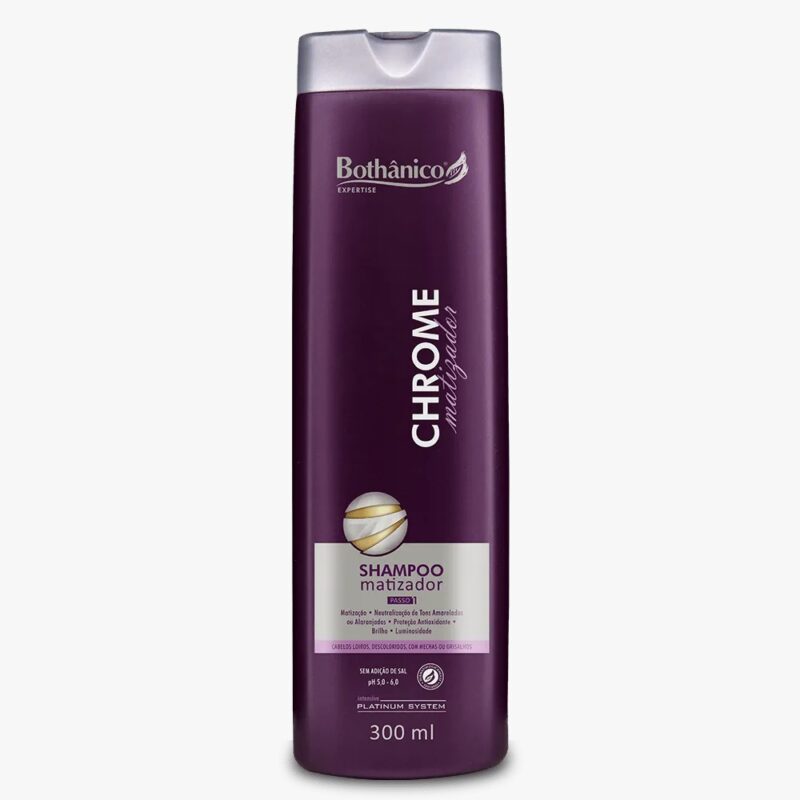 SHAMPOO CHROME MATIZADOR BOTHANICO HAIR 300ML