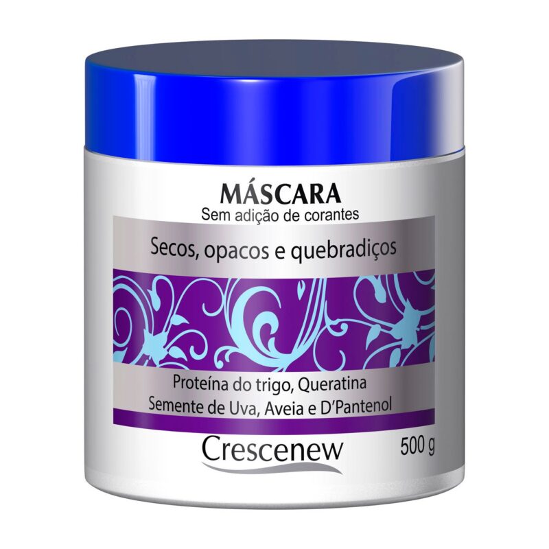 MASCARA CRESCENEW SECOS,OPACOS E QUEBRADICOS 500G