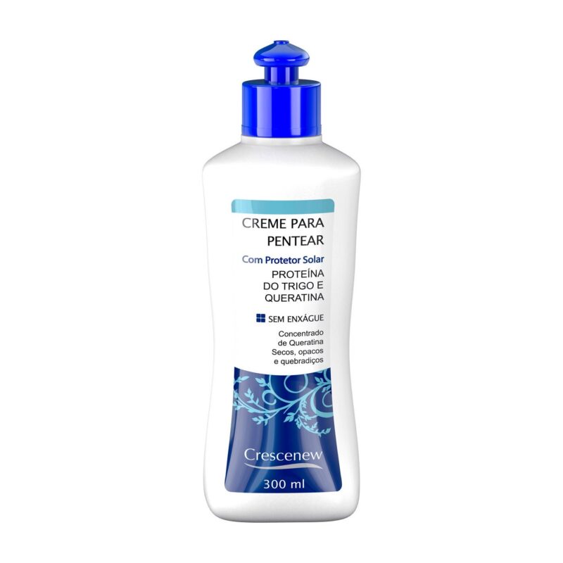 CREME DE PENTEAR CRESCENEW SECOS,OPACOS E QUEBRADICOS 300ML