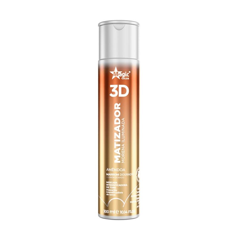MATIZADOR 3D MORENA ILUMINADA AMÊNDOA MAGIC COLOR  300ml - Imagem 2