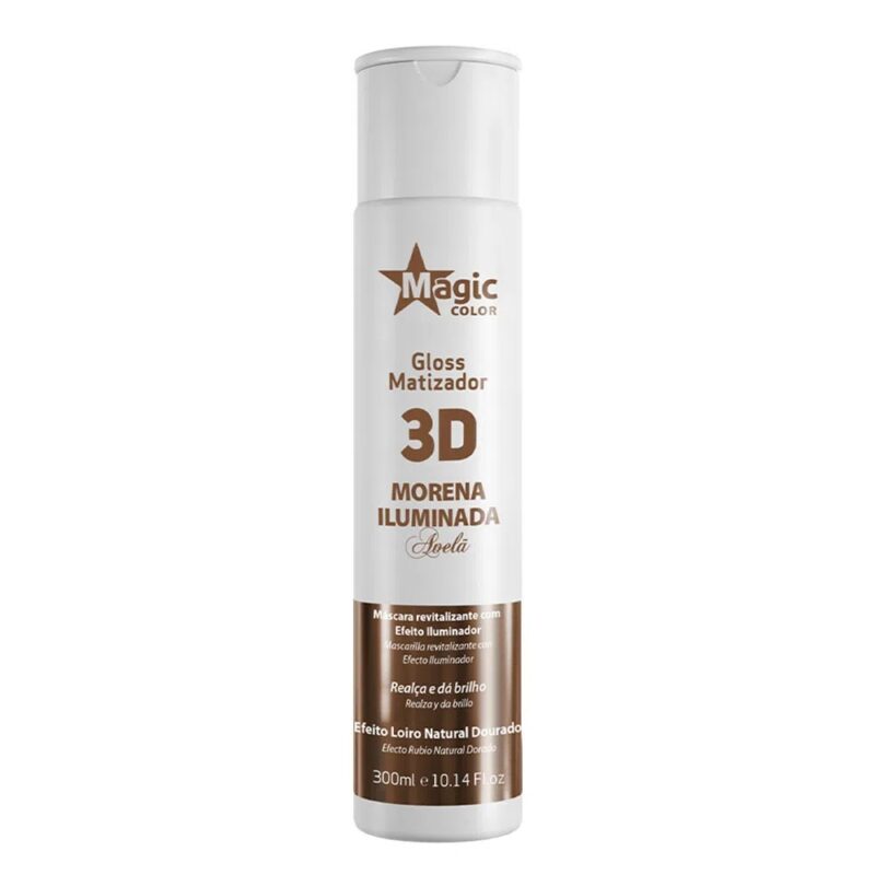 MATIZADOR 3D MORENA ILUMINADA  AVELA MAGIC COLOR  300ml