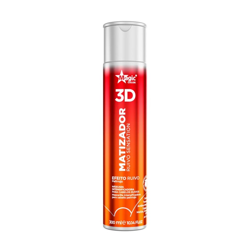 MATIZADOR MAGIC COLOR 3D  RUIVO SENSATION 300ML