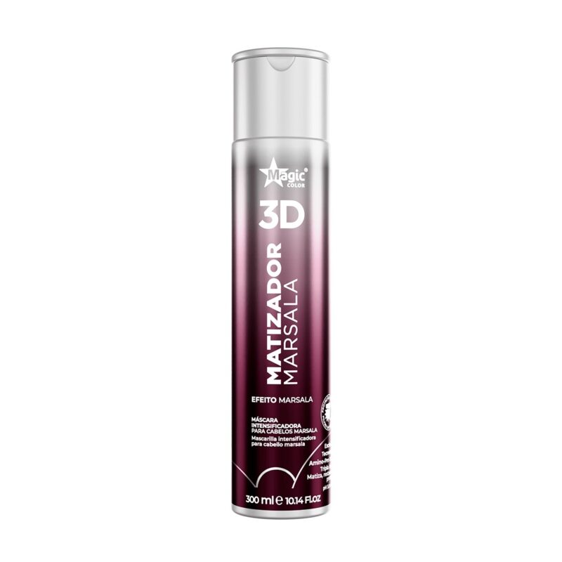 MATIZADOR MAGIC COLOR   300ML 3D  EFEITO MARSALA