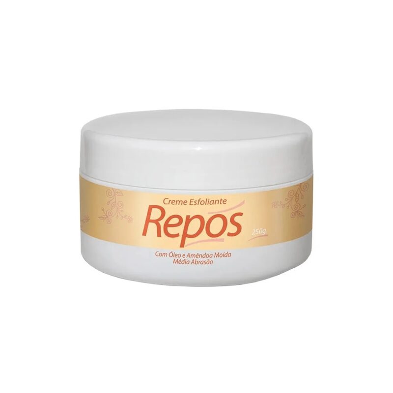 CREME ESFOLIANTE COM OLEO E AMENDOA REPOS 250G