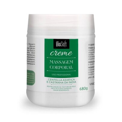 CREME PARA MASSAGEM BIO SOFT CENTELLA ASIATICA 680G