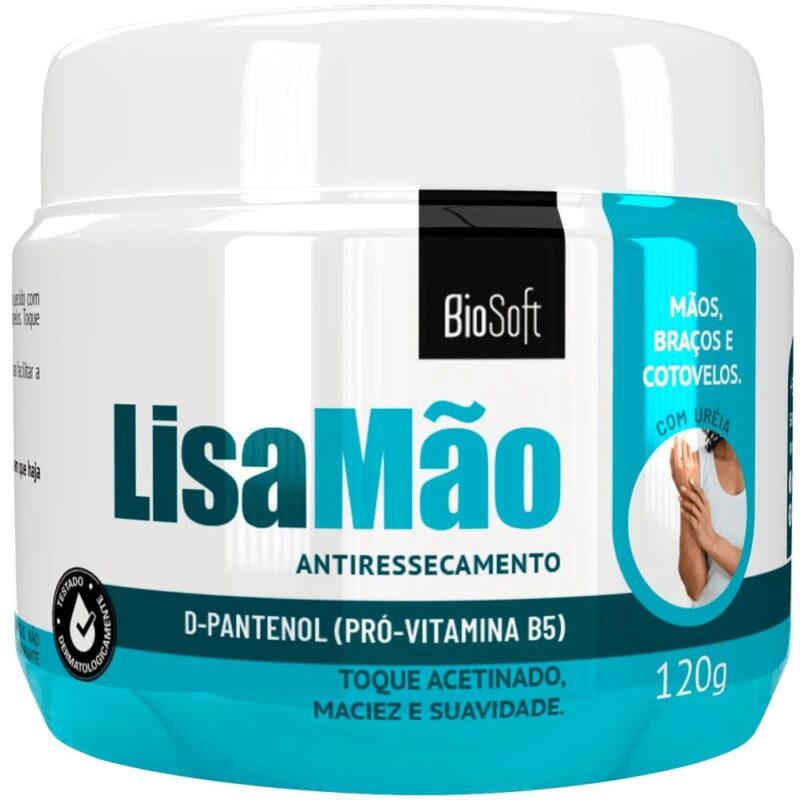 CREME LISA MAO D-PANTENOL BIO SOFT 120G