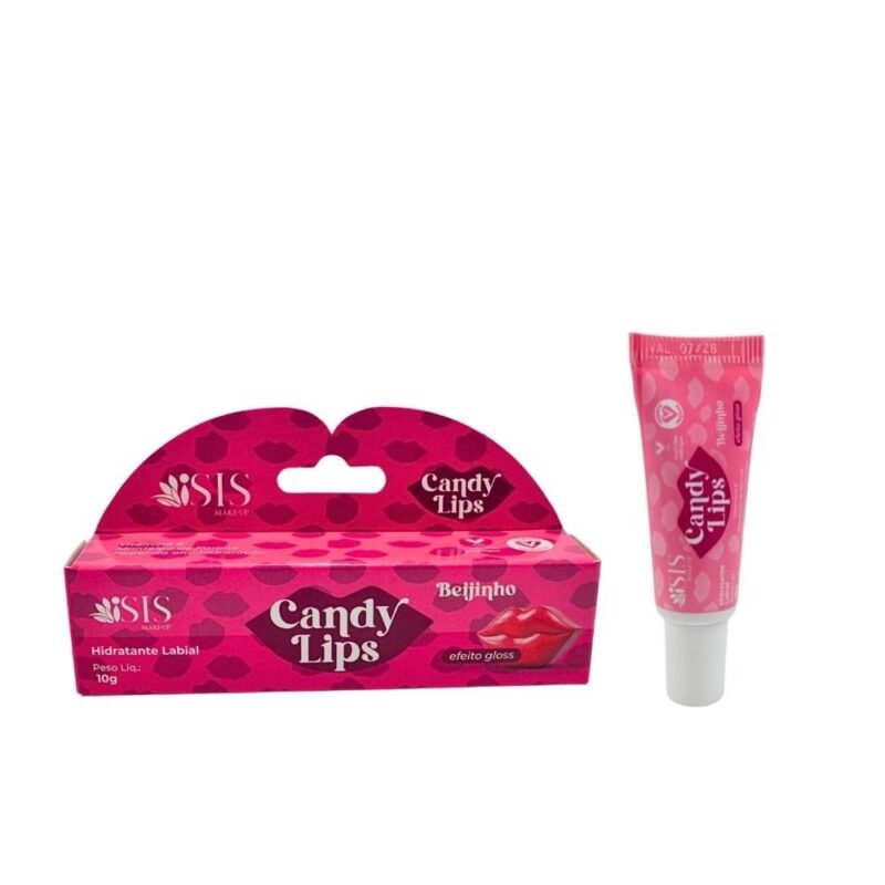 HIDRATANTE LABIAL CANDY LIPS BEIJINHO ISIS MAKEUP 10G - Imagem 2