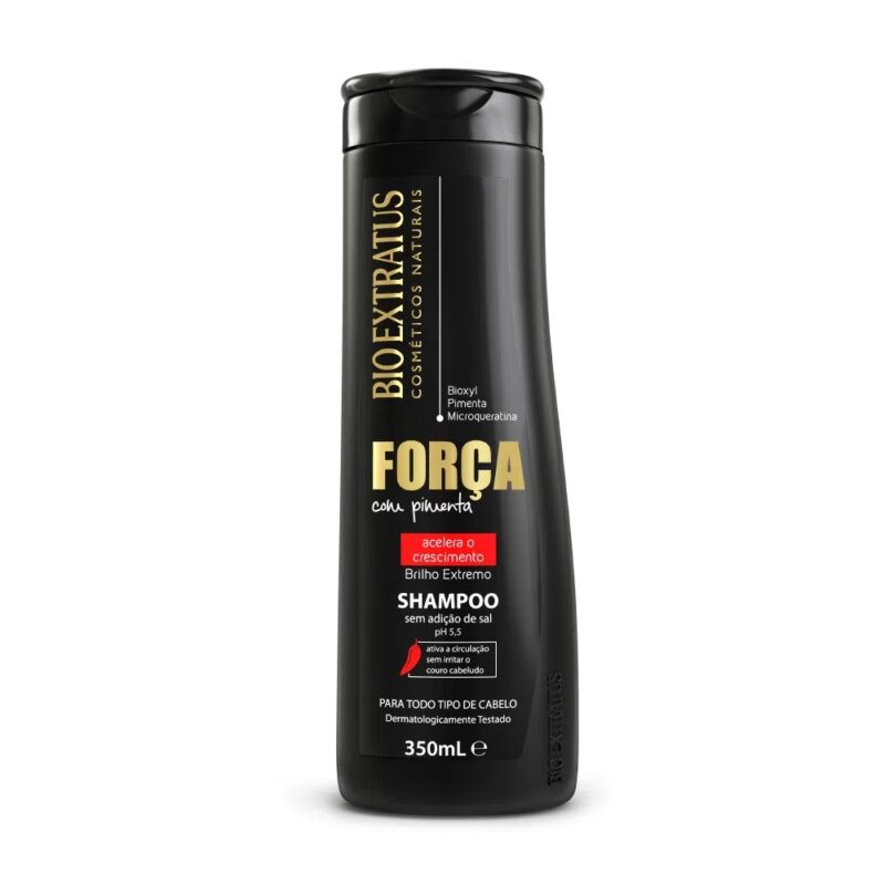 SHAMPOO FORCA COM PIMENTA BIO EXTRATUS  350ML
