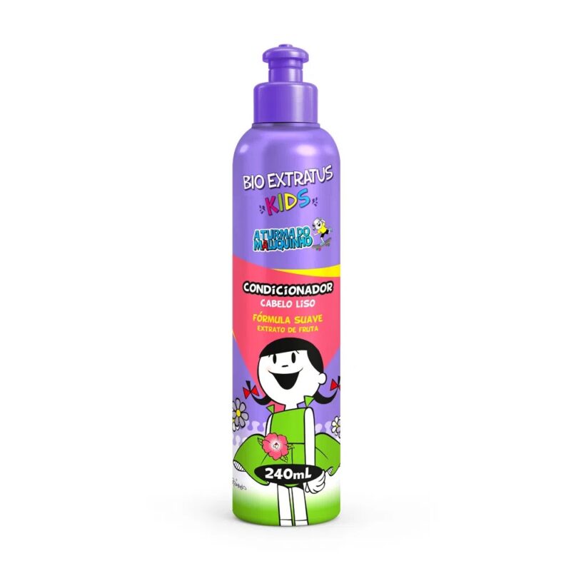 CONDICIONADOR KIDS CABELO LISO BIO EXTRATUS 240ML