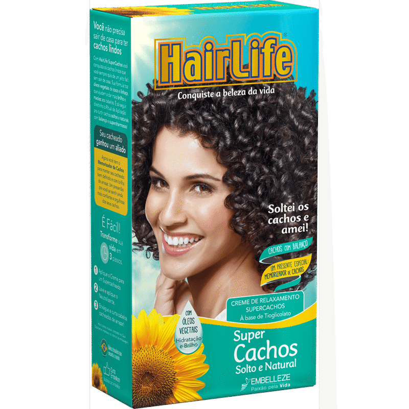 CREME ALISANTE HAIR LIFE SUPER CACHOS