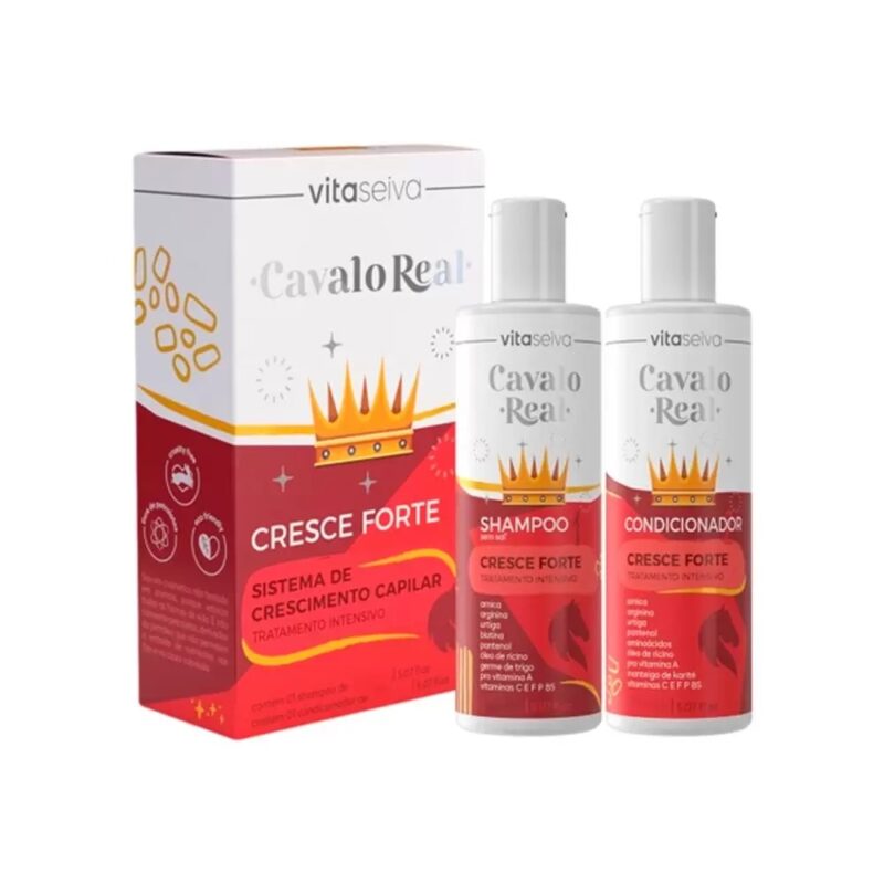 KIT SHAMPOO E CONDICIONADOR VITA SEIVA CAVALO REAL 140ML - Imagem 2
