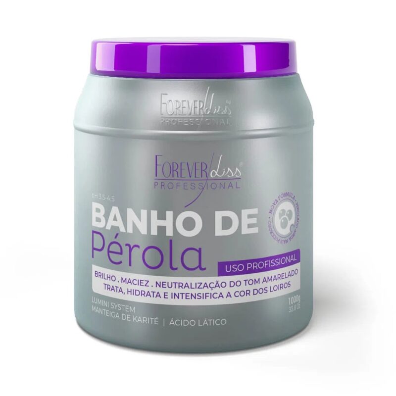 MASCARA FOREVER LISS BANHO DE PEROLA 1KG