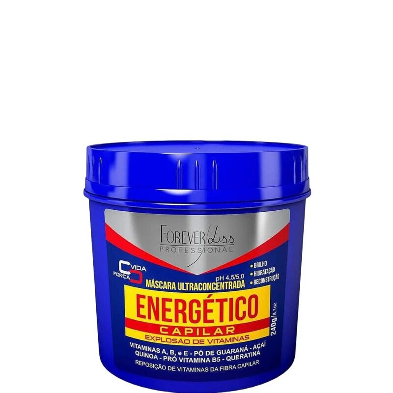 MASCARA FOREVER LISS ENERGETICO CAPILAR 240G