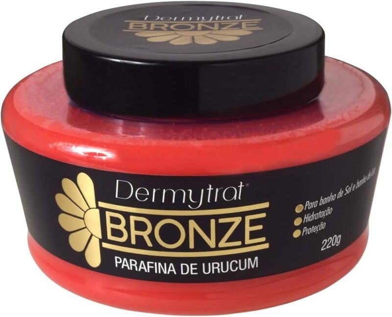 PARAFINA DE URUCUM DERMYTRAT BRONZE 220G - Imagem 2