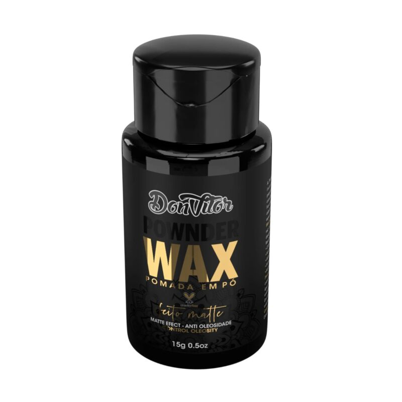 POMADA EM PÓ POWNDER WAX TEXTURIZADOR DON VITOR 15G - Imagem 5