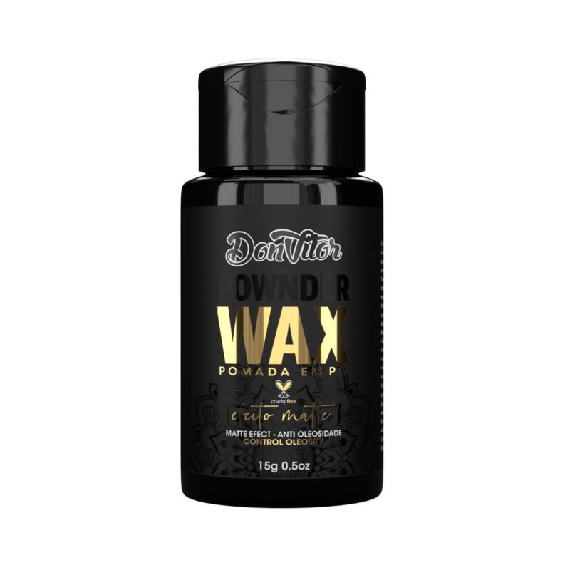 POMADA EM PÓ POWNDER WAX TEXTURIZADOR DON VITOR 15G