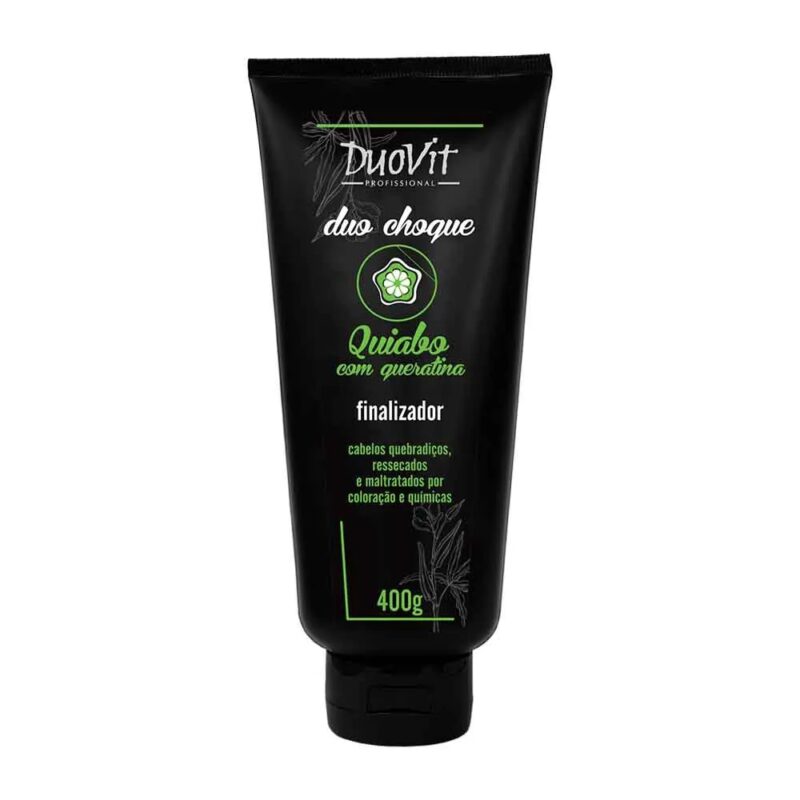 FINALIZADOR QUIABO COM  QUERATINA DUOVIT 400ML